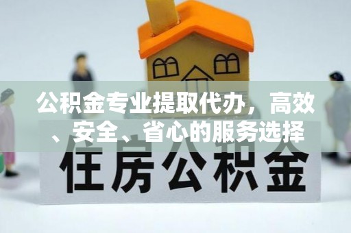 拉萨公积金专业提取代办，高效、安全、省心的服务选择