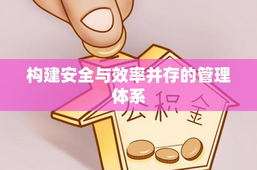 拉萨构建安全与效率并存的管理体系