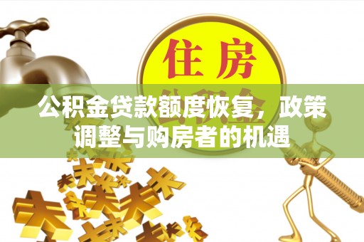 拉萨公积金贷款额度恢复，政策调整与购房者的机遇