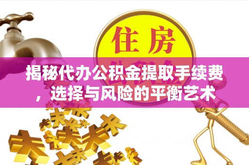 拉萨揭秘代办公积金提取手续费，选择与风险的平衡艺术