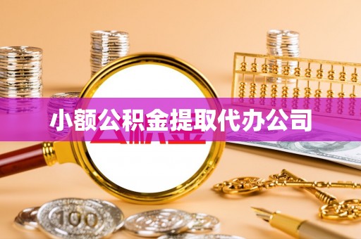 拉萨小额公积金提取代办公司