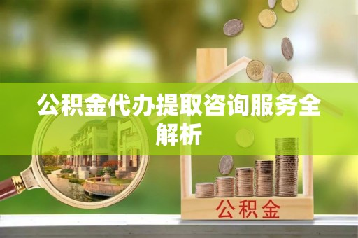 拉萨公积金代办提取咨询服务全解析