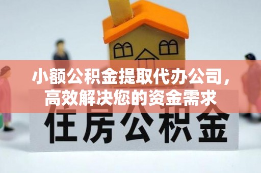 拉萨小额公积金提取代办公司，高效解决您的资金需求