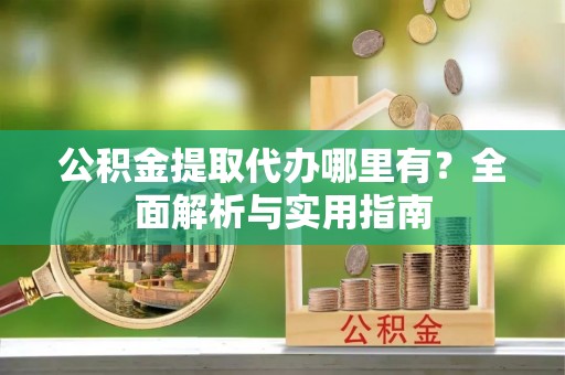拉萨公积金提取代办哪里有？全面解析与实用指南