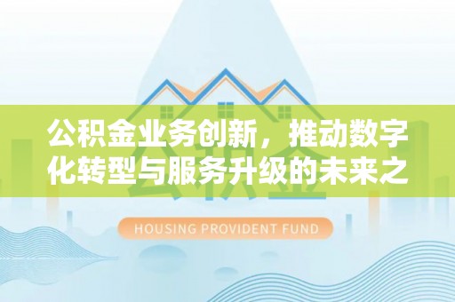 拉萨公积金业务创新，推动数字化转型与服务升级的未来之路