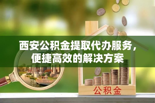 拉萨西安公积金提取代办服务，便捷高效的解决方案