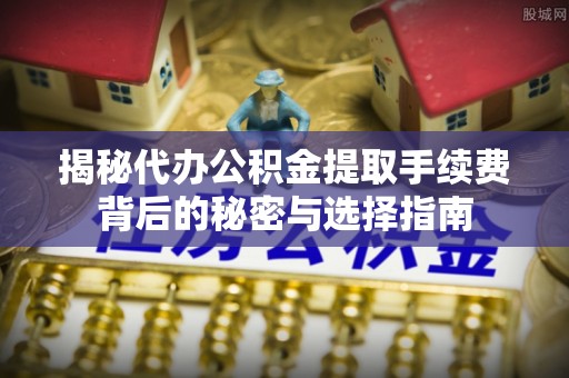 拉萨揭秘代办公积金提取手续费背后的秘密与选择指南