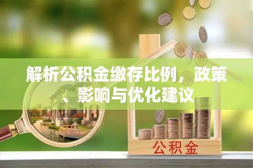 拉萨解析公积金缴存比例，政策、影响与优化建议