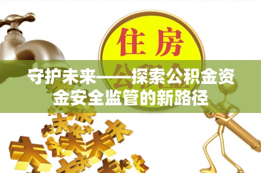 拉萨守护未来——探索公积金资金安全监管的新路径