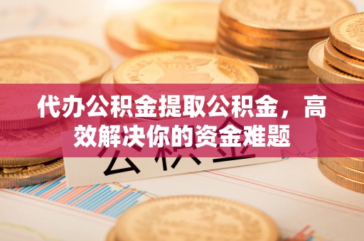 拉萨代办公积金提取公积金，高效解决你的资金难题
