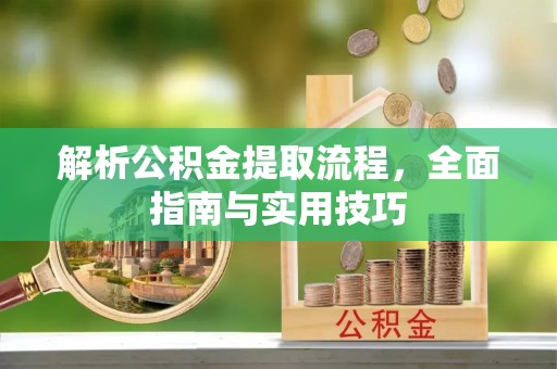 拉萨解析公积金提取流程，全面指南与实用技巧