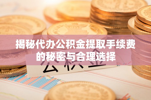 拉萨揭秘代办公积金提取手续费的秘密与合理选择