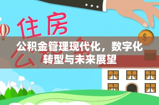 拉萨公积金管理现代化，数字化转型与未来展望