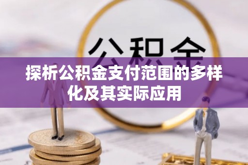 拉萨探析公积金支付范围的多样化及其实际应用